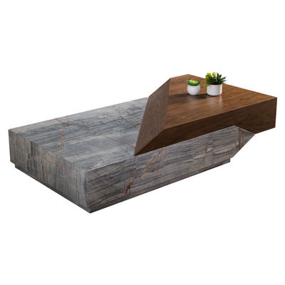 Καλή τιμή Δημιουργικό Μαρμάρινο Μαγνητόξυλο Φως Τραπεζιού Καφέ πολυτελή έπιπλα Ιταλικού Στυλ on-line