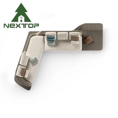 Καλή τιμή Ξενοδοχείο καναπέ γωνία καναπέ πωλήσεις γραφείο αίθουσα υποδοχής L-σχήμα καναπέ διαπραγμάτευσης on-line