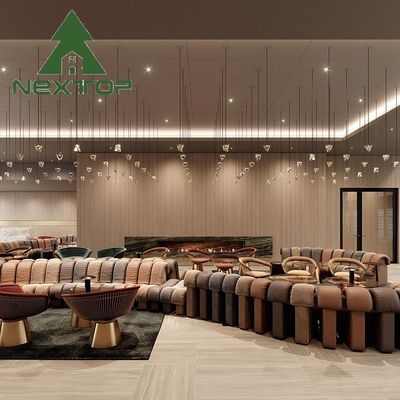 Αγορά Προσαρμόσιμο καμπυλωτό κάθισμα κάθισμα καναπέ για το ξενοδοχείο Λόμπι και Grand Villa σε προσαρμοσμένο μέγεθος online manufacture