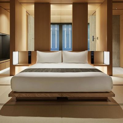 Καλή τιμή Σύγχρονο εσωτερικό Star Hotel Logs Custom έπιπλα από στερεό ξύλο on-line