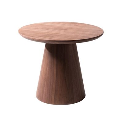Αγορά Δημιουργικό Walnut Combo Round End Table Original Wood Grain Finish Low Coffee Table (Προσωπικό τραπέζι με ξύλο) online manufacture