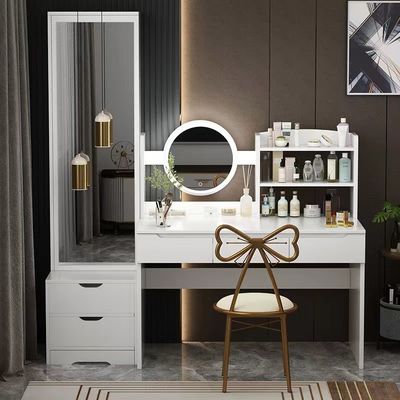 Πίνακας ματαιοδοξίας Makeup επιτραπέζιων ξενοδοχείων επιδέσμου κρεβατοκάμαρων καθρεφτών