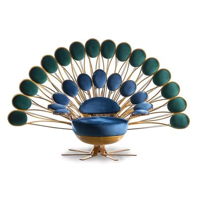 Peacock ενιαίος καναπέδων ελαφρύς ενιαίος καναπές πολυτέλειας εδρών κλασσικός σύγχρονος