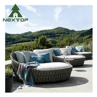 Δωμάτιο Κήπος Γραμμή Daybed κρεβάτι κρεβάτι εξωτερικά έπιπλα κρεβάτι από ράταν