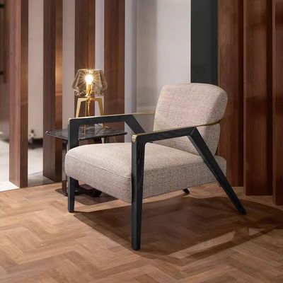 Προσαρμοσμένο Star Hotel Single Ατσάλινη πολυθρόνα με επιλογή υφάσματος